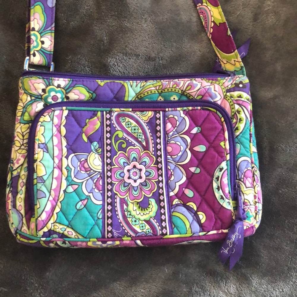 Vera Bradley “heather” crossbody little hipster